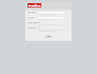 mail.modicagroup.com screenshot