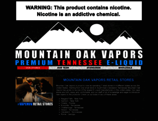mail.mountainoakvapors.com screenshot