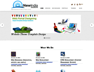 mail.newindiasolutions.com screenshot