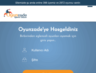 mail.oyunzade.com screenshot