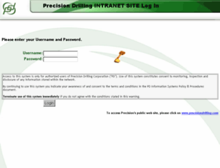 mail.precisiondrilling.com screenshot