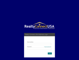 mail.realtyconnectusa.com screenshot