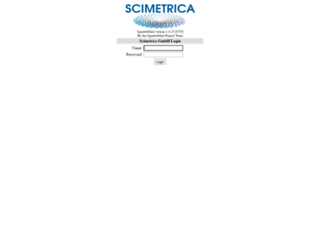 mail.scimetrica.com screenshot