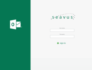 mail.seavus.com screenshot