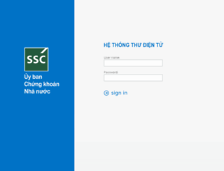 mail.ssc.gov.vn screenshot