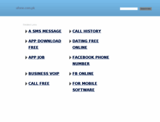 mail.ufone.com.pk screenshot
