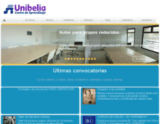 mail.unibelia.es screenshot