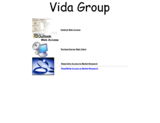 mail.vidagroup.com screenshot