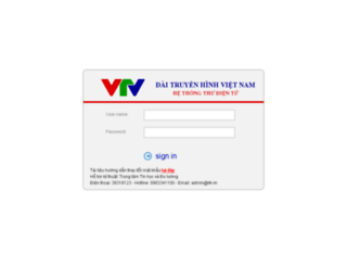 mail.vtv.vn screenshot