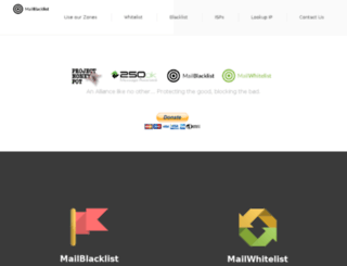mailblacklist.com screenshot