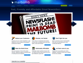mailbomb.co.nz screenshot