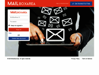 mailboxarea.com screenshot