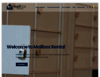 mailboxrental.co.uk screenshot
