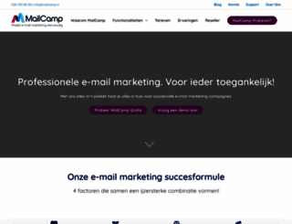mailcamp.nl screenshot