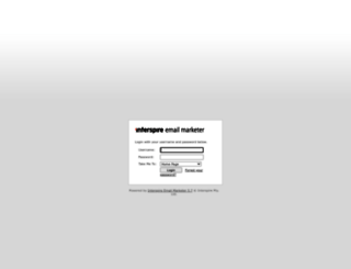mailer.geckosoftware.com screenshot