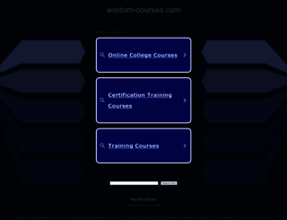 mailer.wisdom-courses.com screenshot