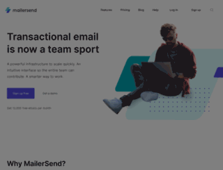 mailersend2.com screenshot