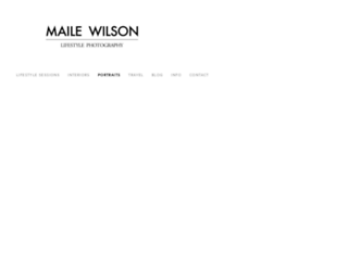mailewilson.com screenshot