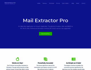 mailextractorpro.com screenshot