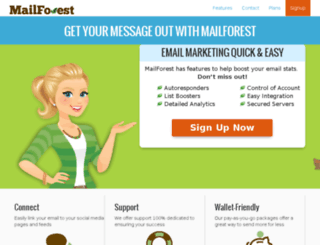 mailforest.com screenshot