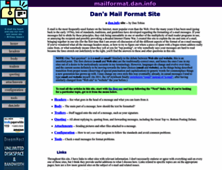 mailformat.dan.info screenshot