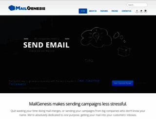 mailgenesis.com screenshot