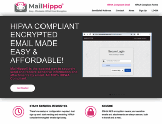 mailhippo.com screenshot