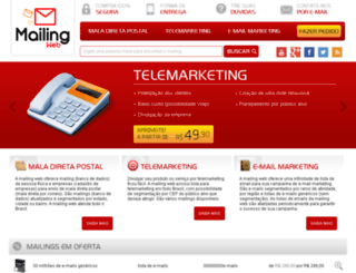 mailingweb.com.br screenshot