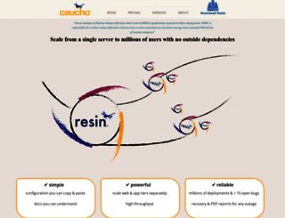 maillist.caucho.com screenshot