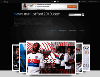 maillotfoot10.11.over-blog.com screenshot