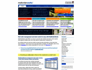 mailorderworks.co.uk screenshot