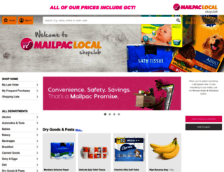 mailpacshopclub.com screenshot
