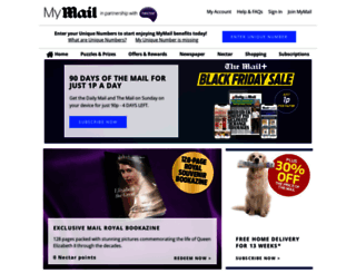 mailrewardsclub.mailonline.co.uk screenshot