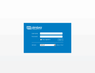mailserver.eic.edu.pe screenshot