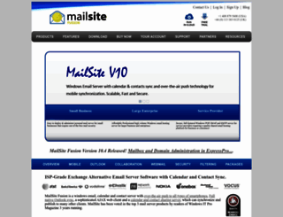 mailsite.com screenshot