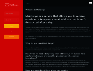 mailswipe.net screenshot