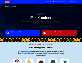 mailxaminer.com screenshot