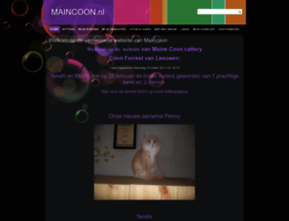 maincoon.nl screenshot