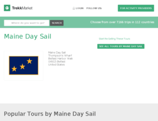 maine-day-sail.trekksoft.com screenshot