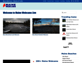 maine-webcams.com screenshot