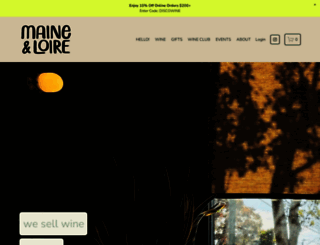 maineandloire.com screenshot