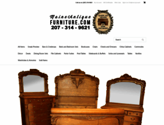 maineantiquefurniture.com screenshot