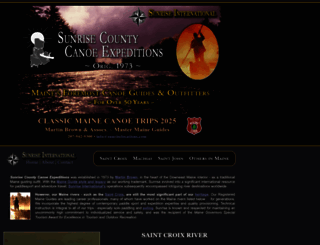 mainecanoe.com screenshot