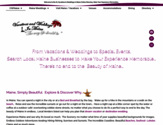 mainecruises.net screenshot