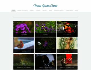 mainegardenideas.com screenshot