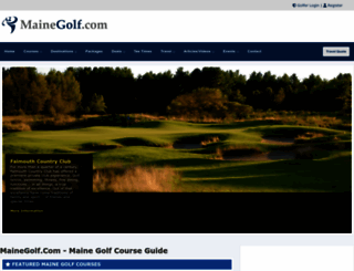 mainegolf.com screenshot