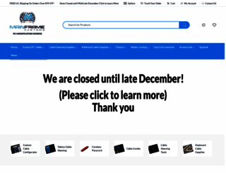 mainframecustom.com screenshot