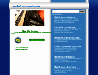 mainframeweek.com screenshot