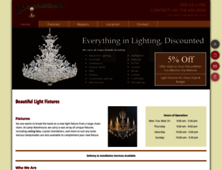 mainlampwarehouse.com screenshot