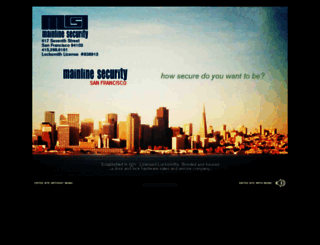 mainline-security.com screenshot